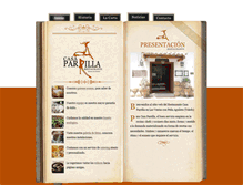 Tablet Screenshot of casaparrilla.es